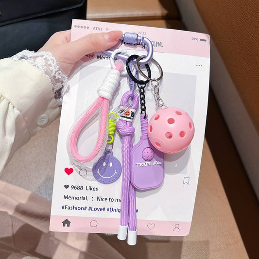 【多巴胺匹克球週邊】戶外運動匹克球包掛件球拍鑰匙圈